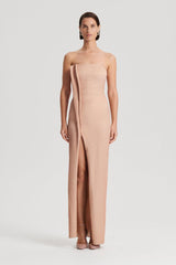 Dresses | Women Scanlan Theodore TINSEL GINGHAM GOWN Rose Gold