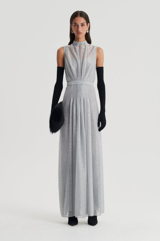 Dresses | Women Scanlan Theodore TINSEL GOWN Silver