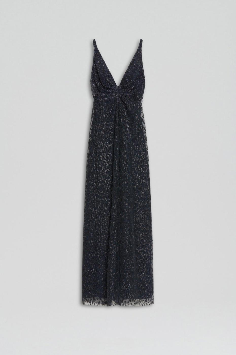 Dresses | Women Scanlan Theodore TINSEL PRINT GOWN Navy