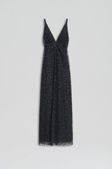 Dresses | Women Scanlan Theodore TINSEL PRINT GOWN Navy