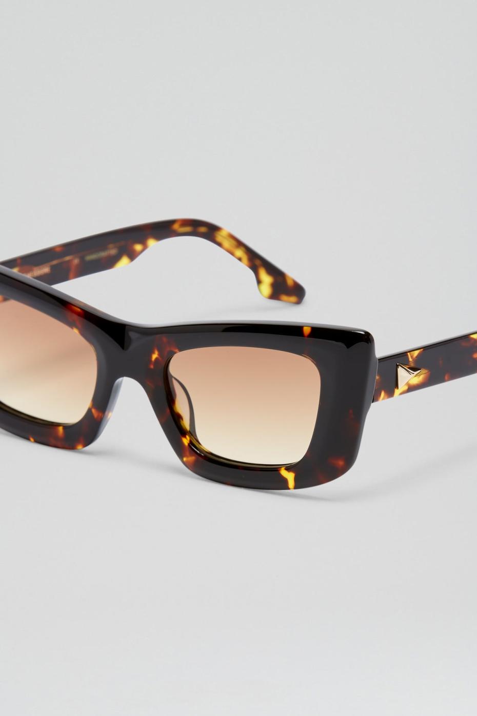 Eyewear | Women Scanlan Theodore ST ANGULAR CAT SUNGLASSES Tortshell