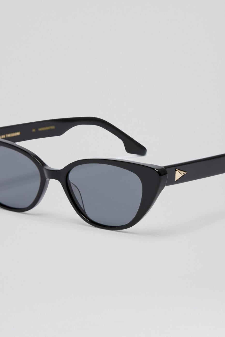 Eyewear | Women Scanlan Theodore ST FELINE OVAL SUNGLASSES Black