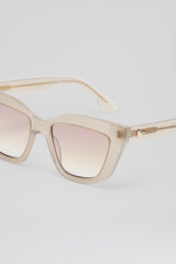 Eyewear | Women Scanlan Theodore ST SOFT CAT EYE SUNGLASSES Crystal.grey