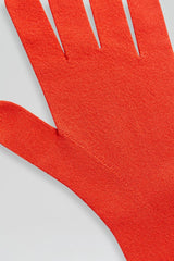 Gloves | Women Scanlan Theodore CREPE KNIT GLOVES Crayon
