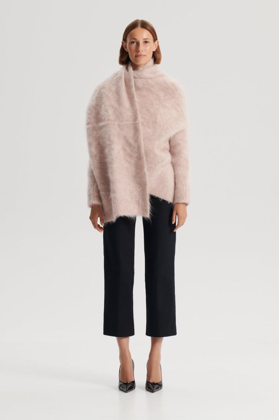 Jackets | Women Scanlan Theodore BRUSHED MOHAIR CARDIGAN 3 Mink