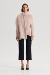 Jackets | Women Scanlan Theodore BRUSHED MOHAIR CARDIGAN 3 Mink