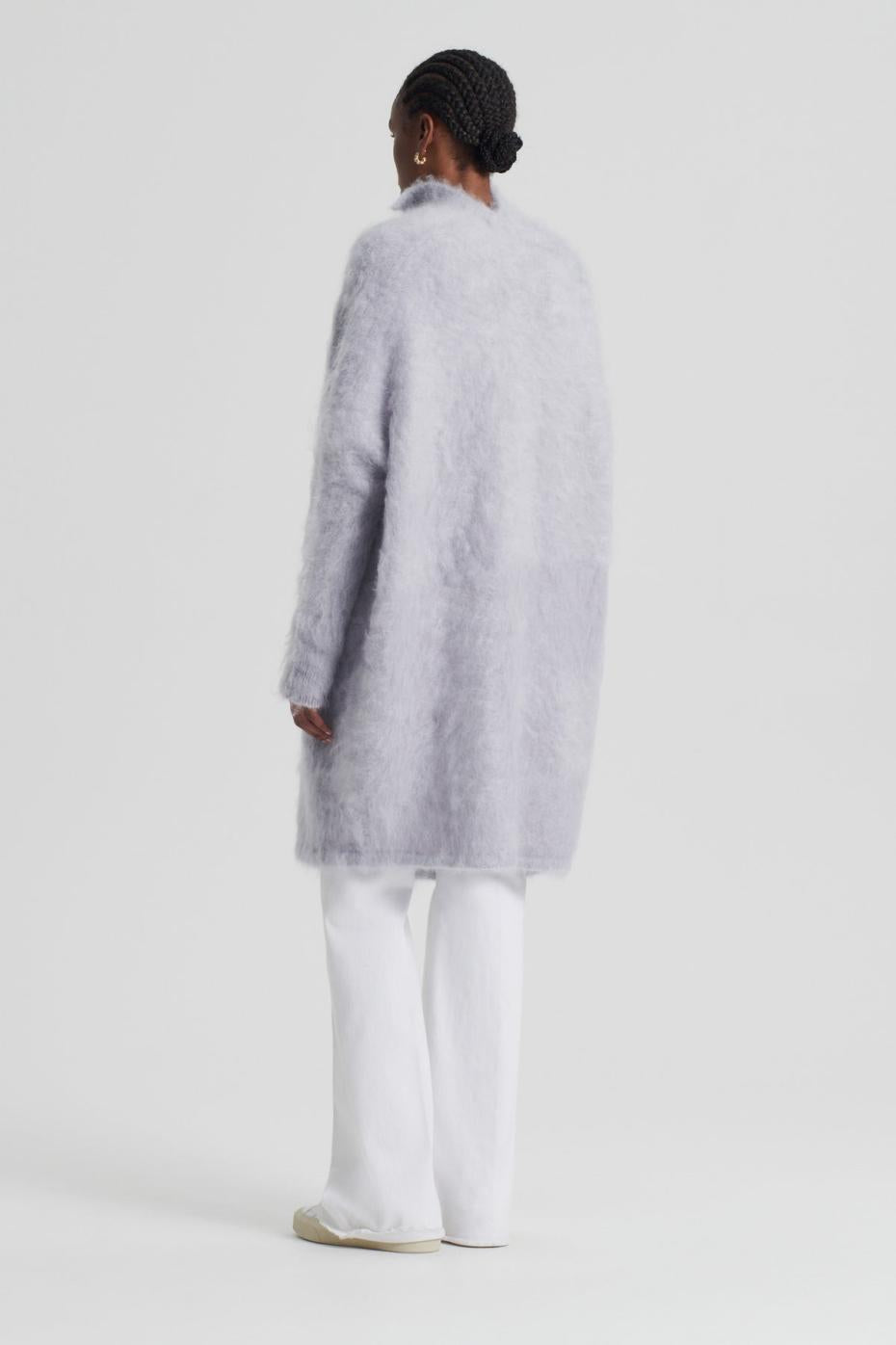 Jackets | Women Scanlan Theodore BRUSHED MOHAIR CARDIGAN 3 Pale.grey