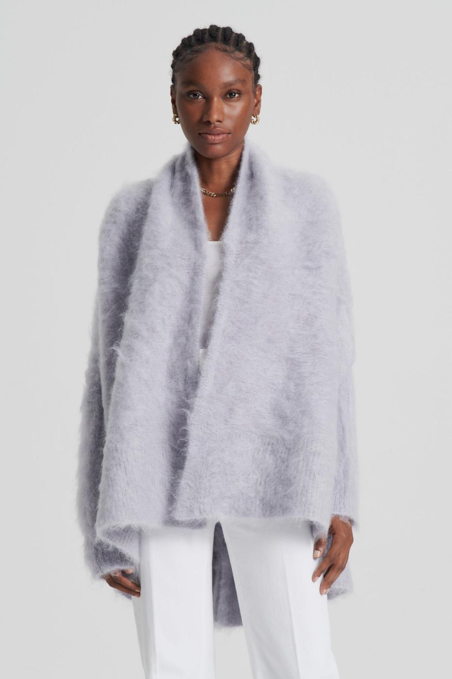 Jackets | Women Scanlan Theodore BRUSHED MOHAIR CARDIGAN 3 Pale.grey