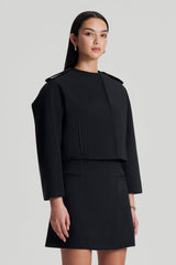 Jackets | Women Scanlan Theodore CADY COCOON SLEEVE JACKET Black