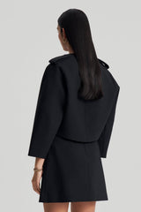 Jackets | Women Scanlan Theodore CADY COCOON SLEEVE JACKET Black