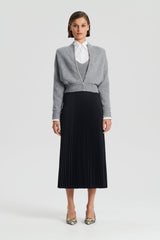 Jackets | Women Scanlan Theodore CASHMERE BOMBER Grey Melange