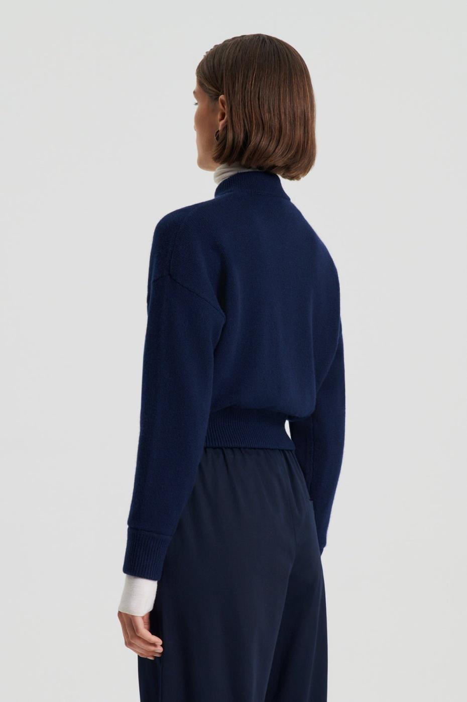 Jackets | Women Scanlan Theodore CASHMERE BOMBER Navy X