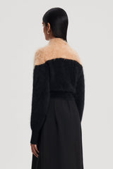 Jackets | Women Scanlan Theodore CASHMERE BRUSHED CARDIGAN Black.camel