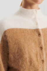 Jackets | Women Scanlan Theodore CASHMERE BRUSHED CARDIGAN Camel.cream