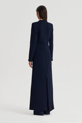 Jackets | Women Scanlan Theodore CREPE KNIT DAISY COAT Navy