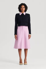 Jackets | Women Scanlan Theodore CREPE KNIT DAISY CROP JACKET Black