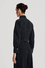 Jackets | Women Scanlan Theodore DENIM JACKET Washed.black.g
