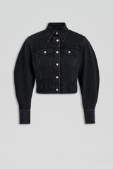 Jackets | Women Scanlan Theodore DENIM JACKET Washed.black.g