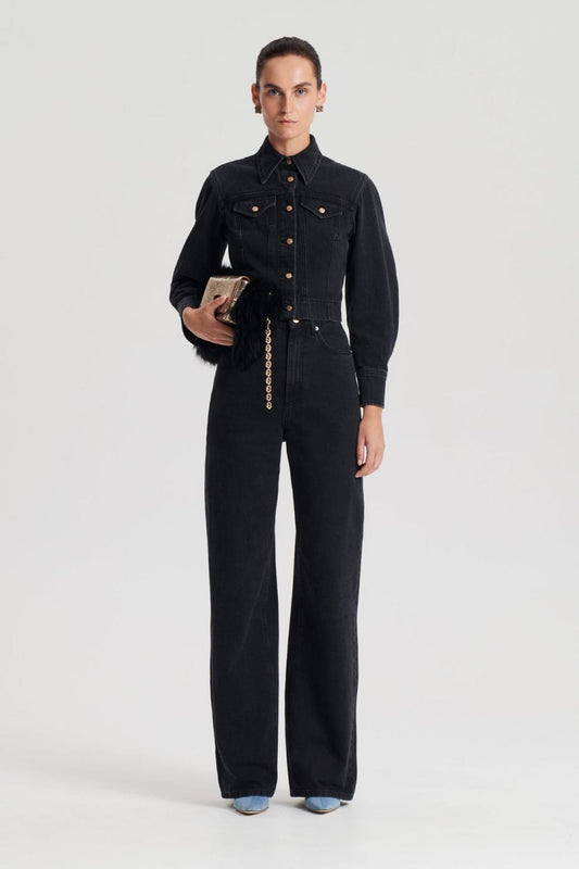 Jackets | Women Scanlan Theodore DENIM JACKET Washed.black.g