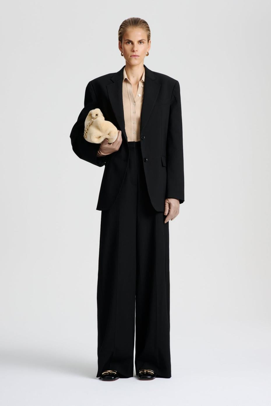 Jackets | Women Scanlan Theodore GOTHAM OVERSIZED JACKET Black