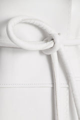 Jackets | Women Scanlan Theodore LEATHER BONDED JACKET White