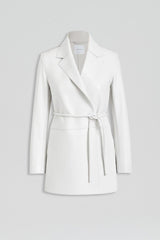 Jackets | Women Scanlan Theodore LEATHER BONDED JACKET White