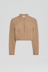 Jackets | Women Scanlan Theodore MILANO ZIP JACKET Camel