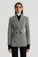 Jackets | Women Scanlan Theodore TAILORED HOUNDSTOOTH JACKET Black