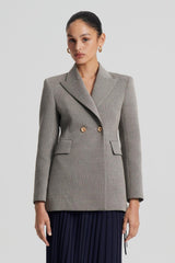 Jackets | Women Scanlan Theodore TAILORED TWO BUTTON JACKET Ecru.black