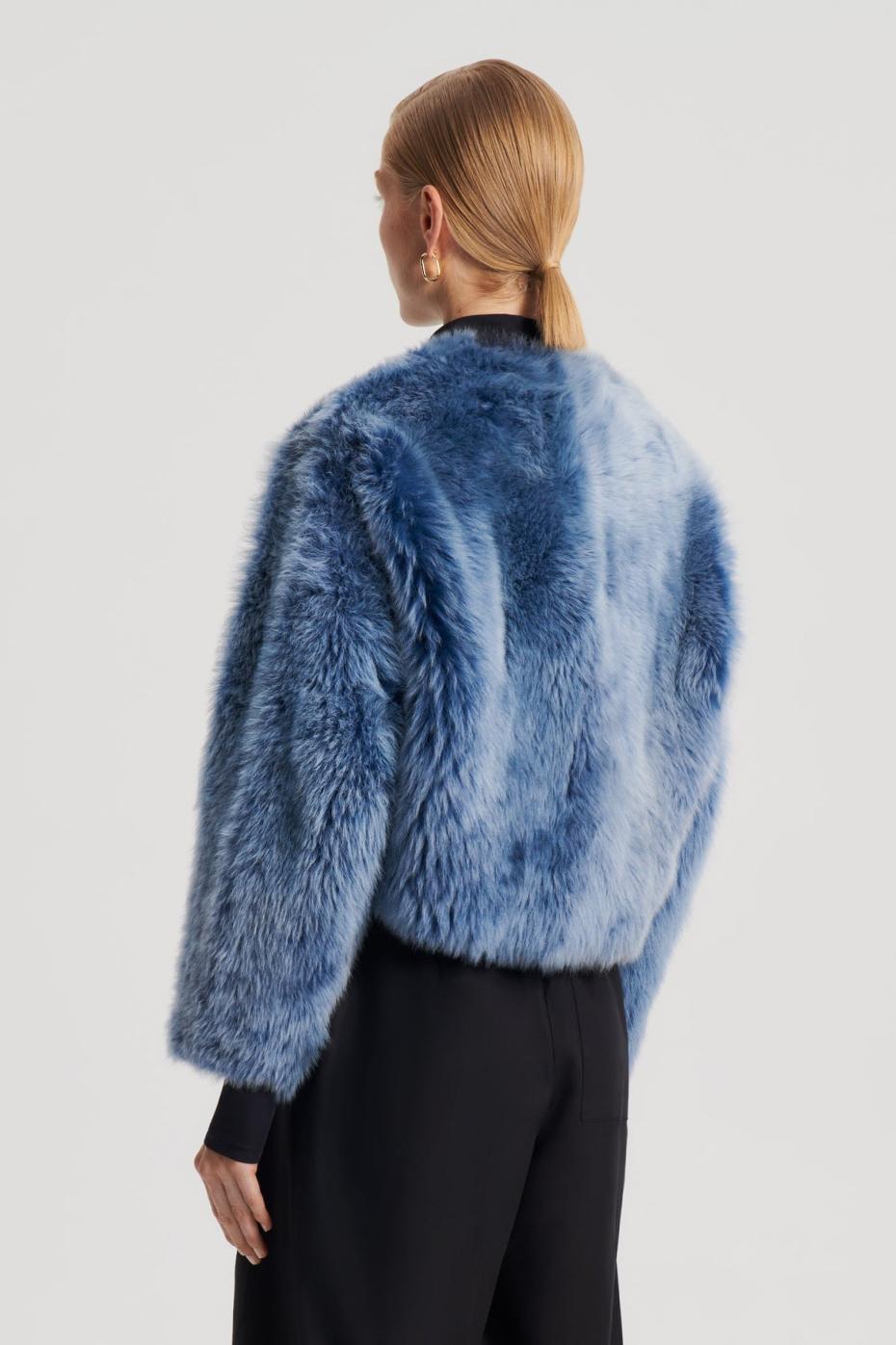 Jackets | Women Scanlan Theodore TOSCANA COCOON JACKET Denim