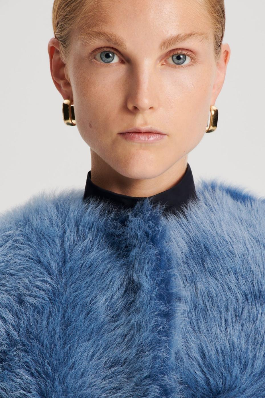 Jackets | Women Scanlan Theodore TOSCANA COCOON JACKET Denim