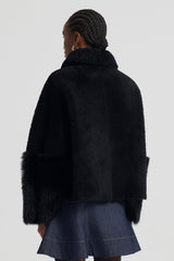 Jackets | Women Scanlan Theodore TOSCANA TRAPEZE JACKET Black