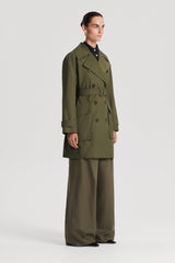 Jackets | Women Scanlan Theodore TRENCH COAT Jungle