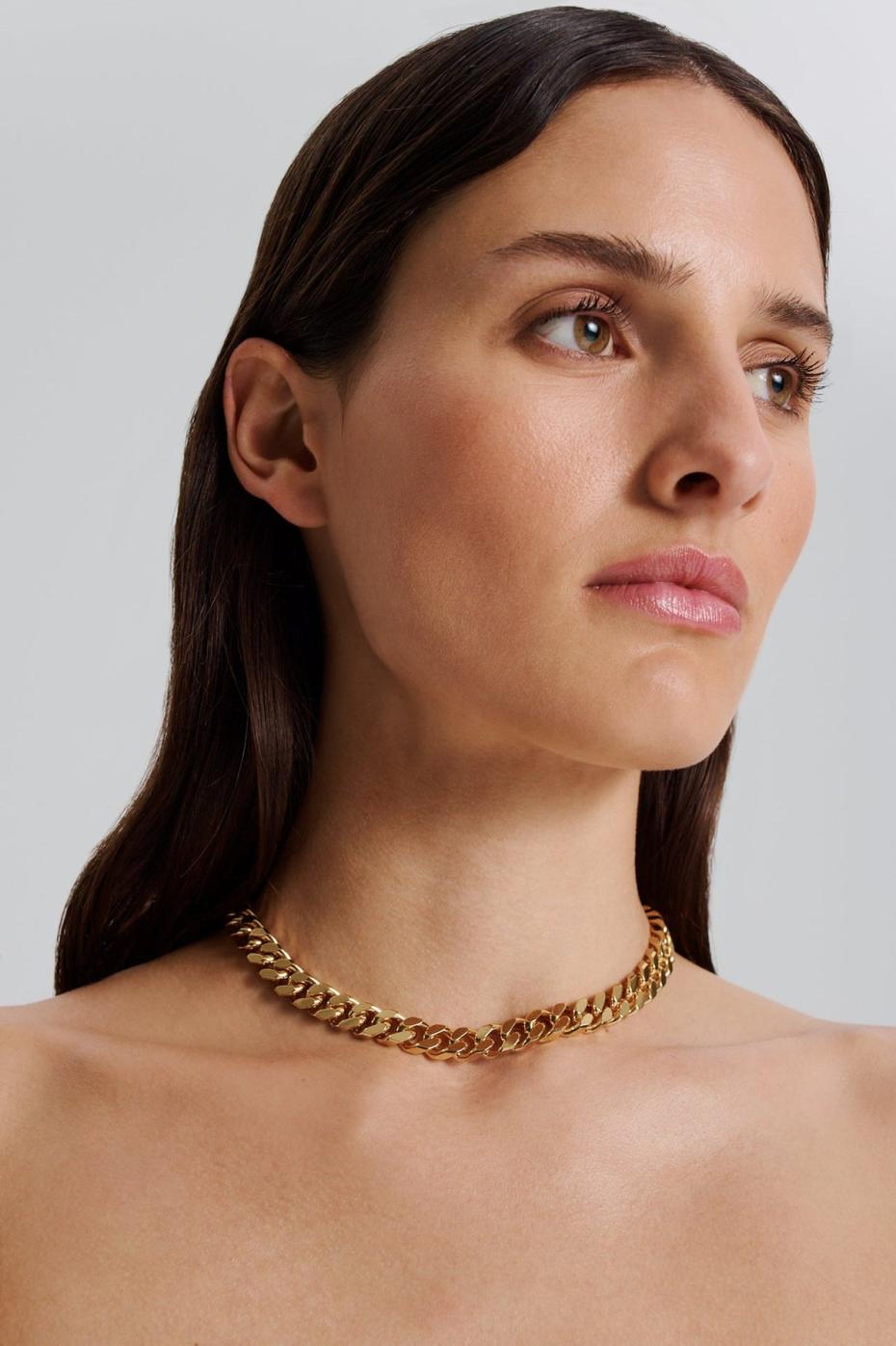 Jewelry | Women Scanlan Theodore CLASSIC CHAIN CHOKER Gold