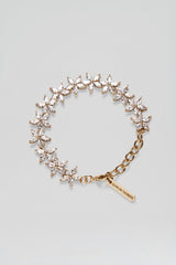 Jewelry | Women Scanlan Theodore CRYSTAL FLOWER BRACELET Light.gold.crystal