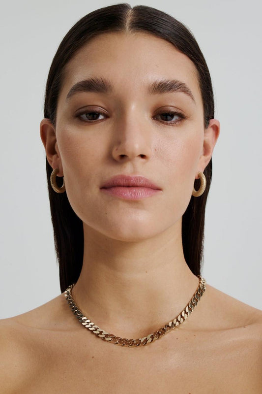 Jewelry | Women Scanlan Theodore FLAT CHAIN CHOKER Light.gold