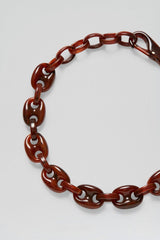 Jewelry | Women Scanlan Theodore ITALIAN RESIN MARINER CHOKER Amber