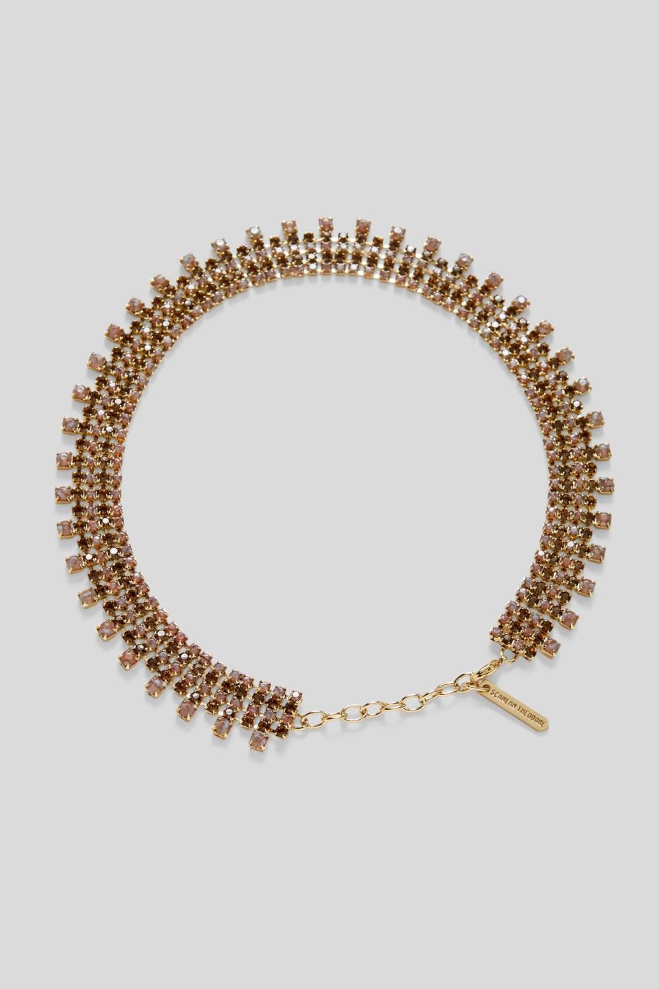 Jewelry | Women Scanlan Theodore OPAL STRASS CHOKER Smoked.topaz