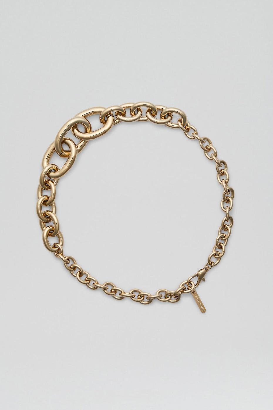 Jewelry | Women Scanlan Theodore OVAL LINK CHAIN CHOKER Light.gold