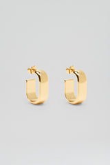 Jewelry | Women Scanlan Theodore ROLO HOOP EARRINGS Gold