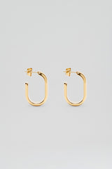 Jewelry | Women Scanlan Theodore ROLO HOOP EARRINGS Gold
