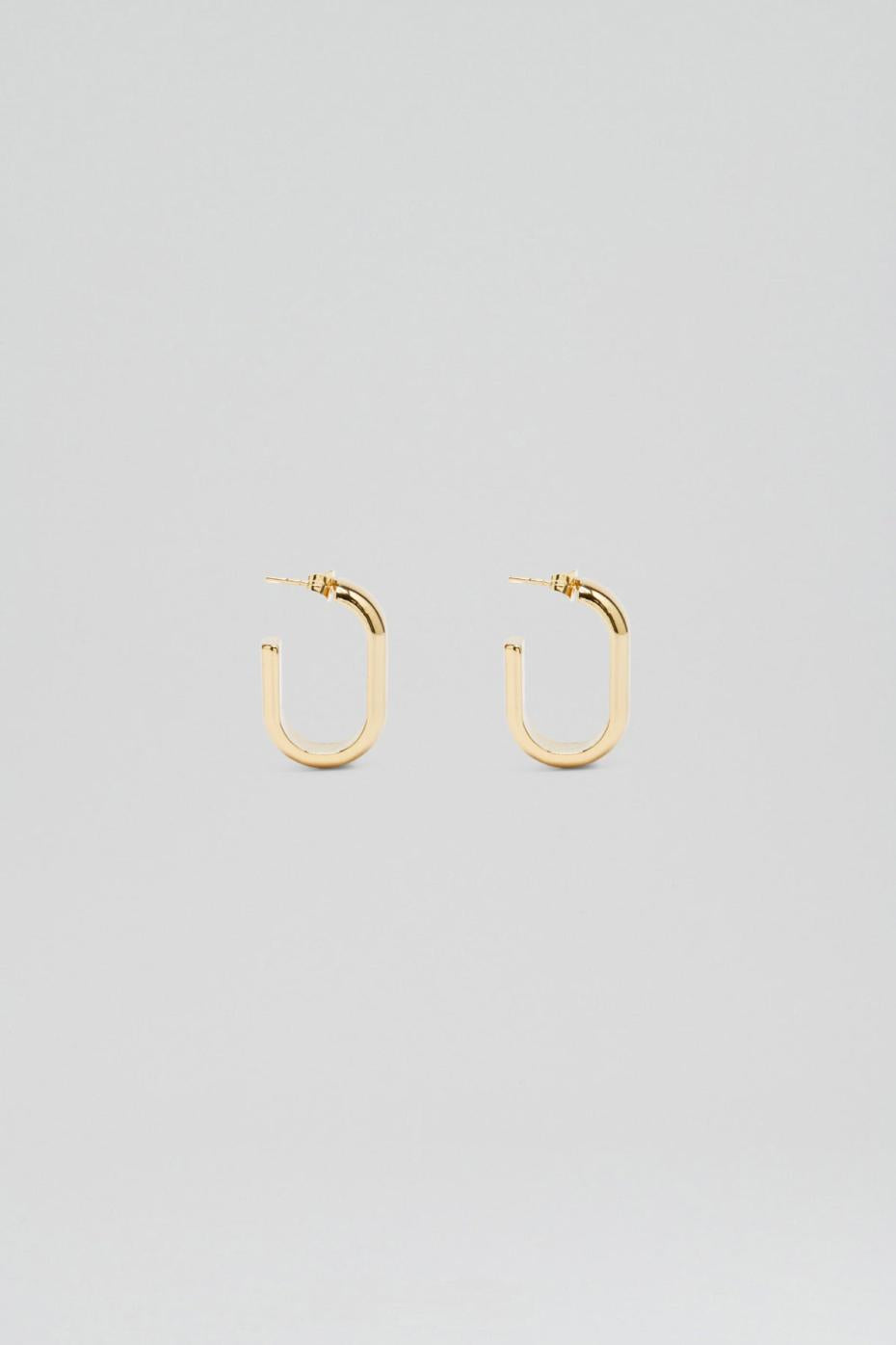 Jewelry | Women Scanlan Theodore ROLO HOOP EARRINGS Light.gold