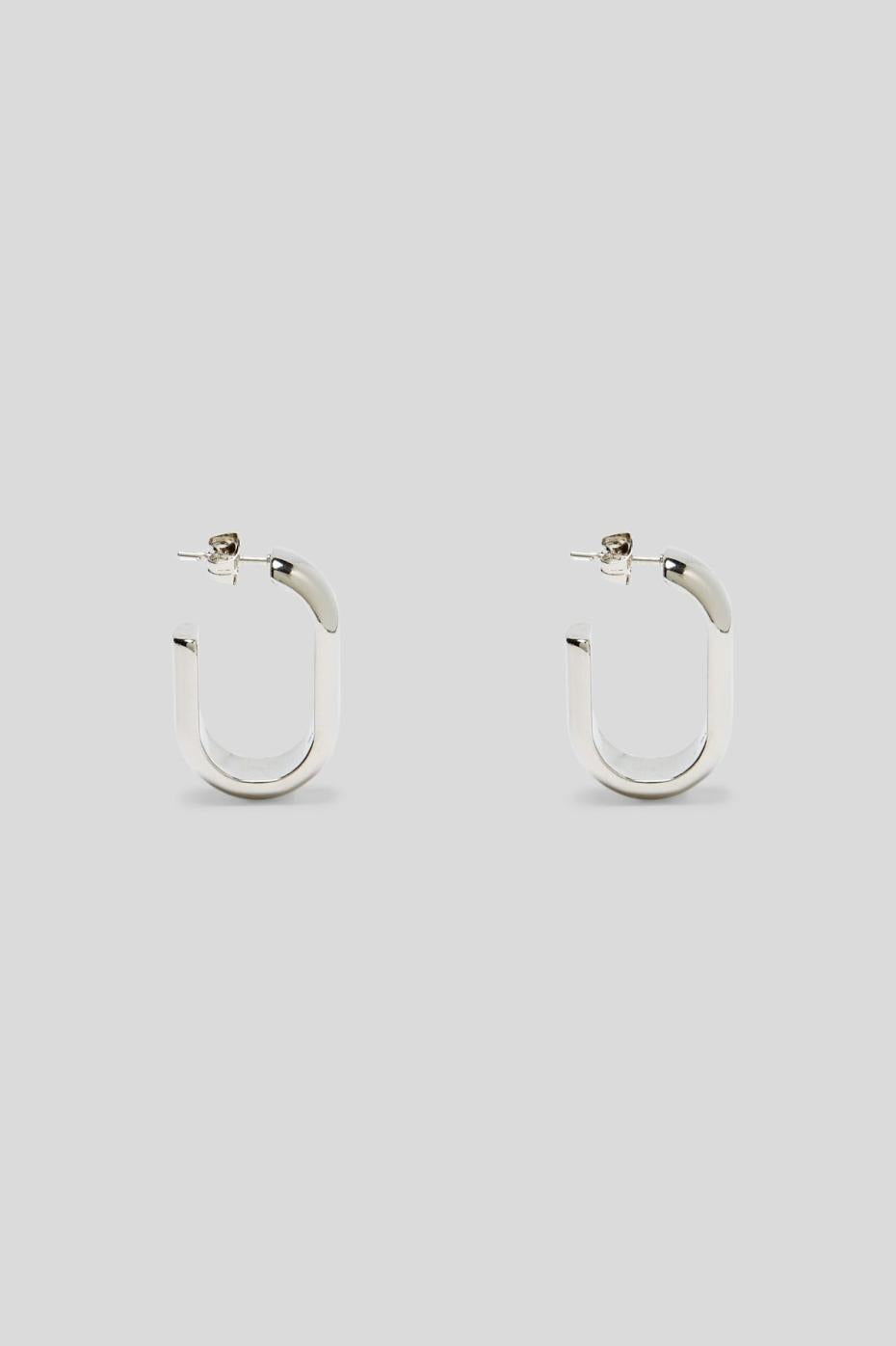 Jewelry | Women Scanlan Theodore ROLO HOOP EARRINGS Silver