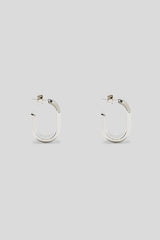 Jewelry | Women Scanlan Theodore ROLO HOOP EARRINGS Silver