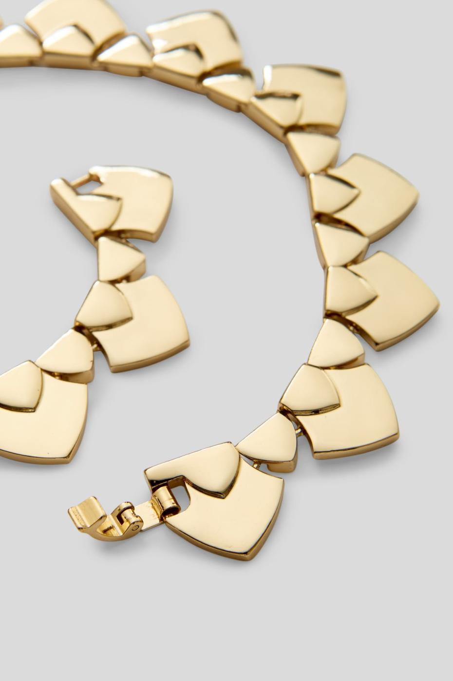 Jewelry | Women Scanlan Theodore TRIANGLE CHOKER Light.gold