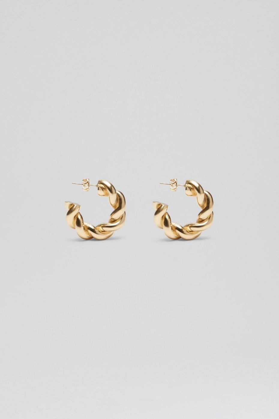 Jewelry | Women Scanlan Theodore TWIST EARRINGS Light.gold