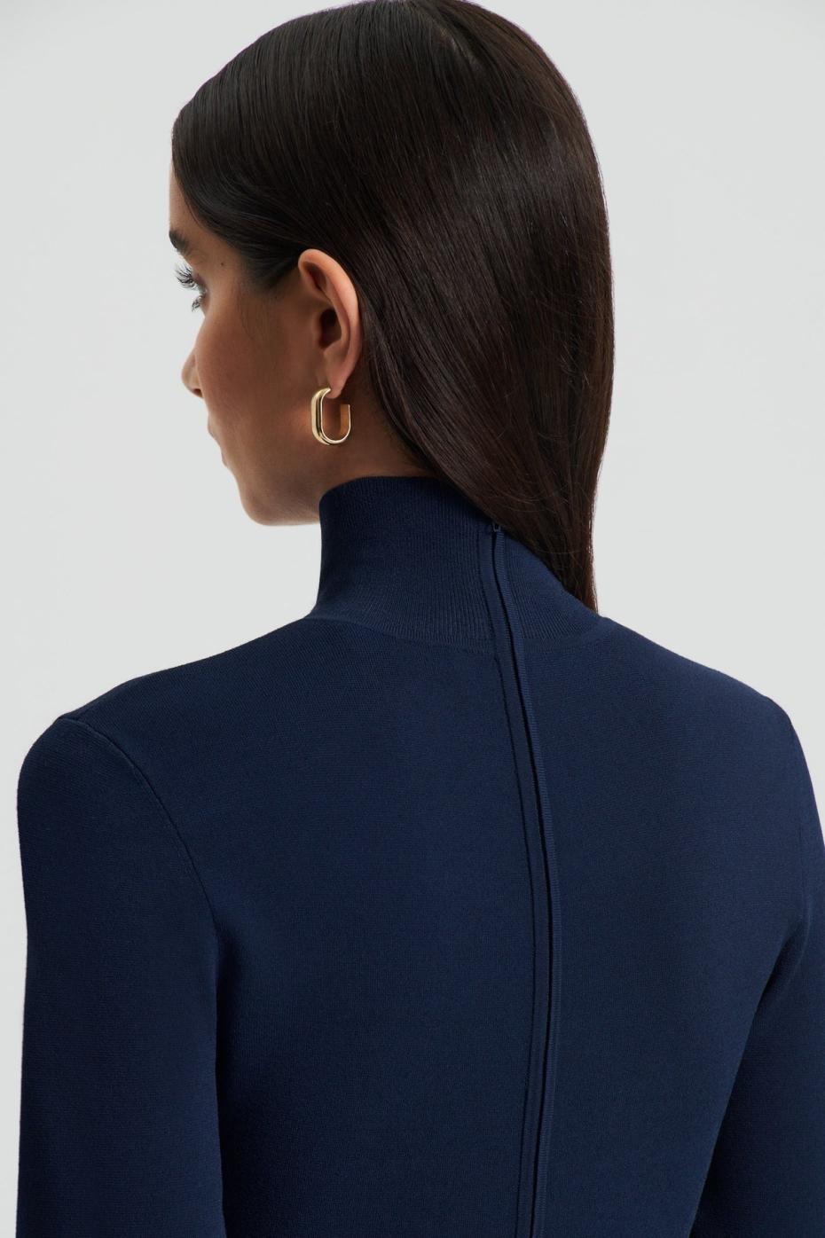 Jumpsuits | Women Scanlan Theodore MICRO CREPE JUMPSUIT Navy