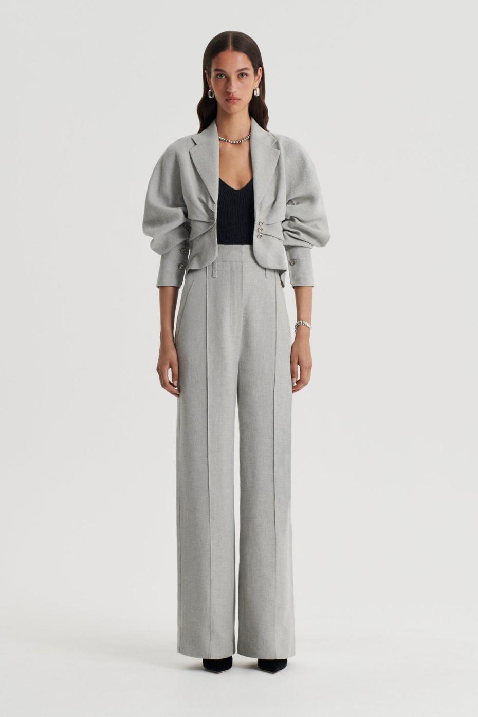 Knitwear | Women Scanlan Theodore CASHMERE CAMISOLE Charcoal