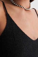 Knitwear | Women Scanlan Theodore CASHMERE CAMISOLE Charcoal