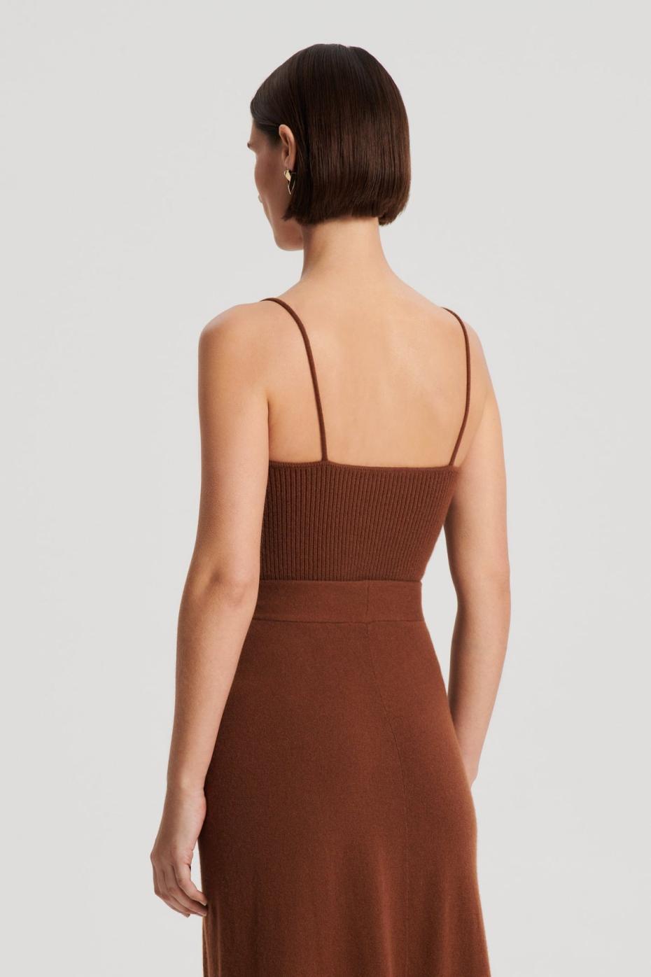 Knitwear | Women Scanlan Theodore CASHMERE CAMISOLE Spice